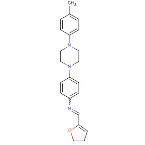 73518-53-3  Benzenamine,N-(2-furanylmethylene)-4-[4-(4-methylphenyl)-1-piperazinyl]-