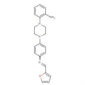 73518-68-0  Benzenamine,N-(2-furanylmethylene)-4-[4-(2-methylphenyl)-1-piperazinyl]-