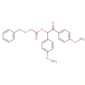 735265-78-8  Acetic acid, (phenylmethoxy)-, 1,2-bis(4-methoxyphenyl)-2-oxoethylester