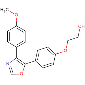 735267-20-6  Ethanol, 2-[4-[4-(4-methoxyphenyl)-5-oxazolyl]phenoxy]-