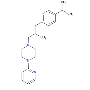 73578-95-7  Piperazine,1-[2-methyl-3-[4-(1-methylethyl)phenyl]propyl]-4-(2-pyridinyl)-