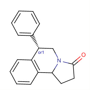 73691-20-0  Pyrrolo[2,1-a]isoquinolin-3(2H)-one, 1,5,6,10b-tetrahydro-6-phenyl-,cis-