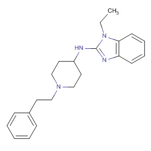 73734-30-2  1H-Benzimidazol-2-amine, 1-ethyl-N-[1-(2-phenylethyl)-4-piperidinyl]-