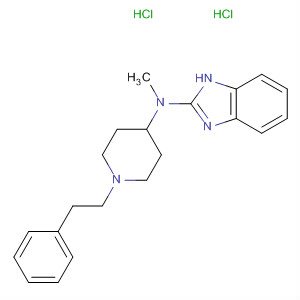 73734-39-1  1H-Benzimidazol-2-amine,N-methyl-N-[1-(2-phenylethyl)-4-piperidinyl]-, dihydrochloride