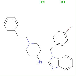 73734-41-5  1H-Benzimidazol-2-amine,1-[(4-bromophenyl)methyl]-N-[1-(2-phenylethyl)-4-piperidinyl]-,dihydrochloride