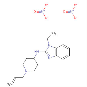 73734-56-2  1H-Benzimidazol-2-amine, 1-ethyl-N-[1-(2-propenyl)-4-piperidinyl]-,dinitrate