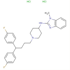 73734-94-8  1H-Benzimidazol-2-amine,N-[1-[4,4-bis(4-fluorophenyl)butyl]-4-piperidinyl]-1-methyl-,dihydrochloride