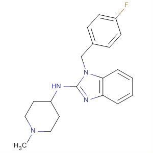 73735-88-3  1H-Benzimidazol-2-amine,1-[(4-fluorophenyl)methyl]-N-(1-methyl-4-piperidinyl)-