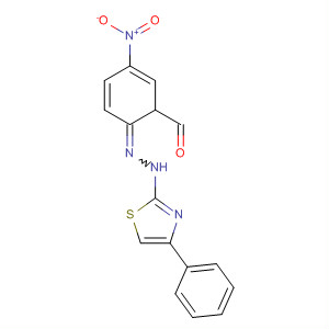 73753-32-9  Benzaldehyde, 4-nitro-, (4-phenyl-2-thiazolyl)hydrazone