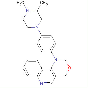 737778-33-5  2H-[1,3]Oxazino[5,4-c]quinoline,1-[4-(3,4-dimethyl-1-piperazinyl)phenyl]-1,4-dihydro-