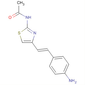 737822-90-1  Acetamide, N-[4-[(1E)-2-(4-aminophenyl)ethenyl]-2-thiazolyl]-