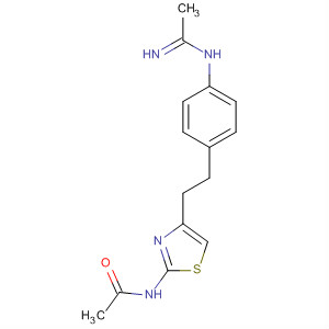 737823-04-0  Acetamide, N-[4-[2-[4-[(1-iminoethyl)amino]phenyl]ethyl]-2-thiazolyl]-