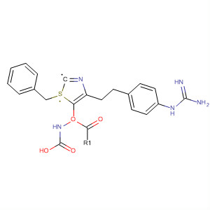 737823-56-2  Carbamic acid,[4-[2-[4-[(aminoiminomethyl)amino]phenyl]ethyl]-2-thiazolyl]-,phenylmethyl ester