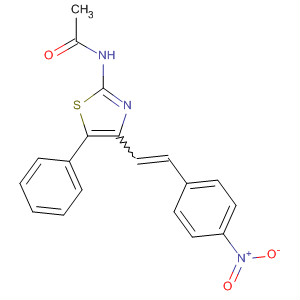 737824-37-2  Acetamide, N-[4-[2-(4-nitrophenyl)ethenyl]-5-phenyl-2-thiazolyl]-