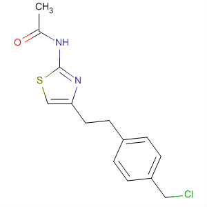 737824-88-3  Acetamide, N-[4-[2-[4-(chloromethyl)phenyl]ethyl]-2-thiazolyl]-