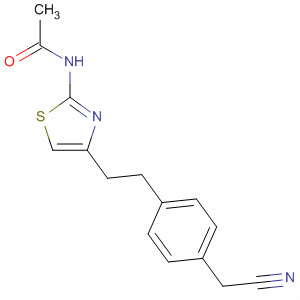 737824-89-4  Acetamide, N-[4-[2-[4-(cyanomethyl)phenyl]ethyl]-2-thiazolyl]-