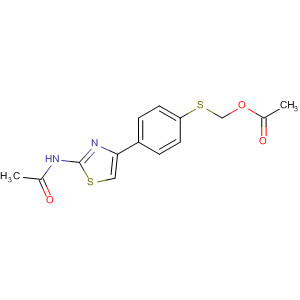 737826-53-8  Acetamide, N-[4-[4-[[(acetyloxy)methyl]thio]phenyl]-2-thiazolyl]-