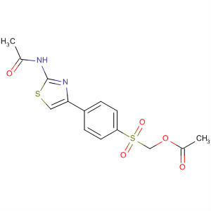 737826-54-9  Acetamide, N-[4-[4-[[(acetyloxy)methyl]sulfonyl]phenyl]-2-thiazolyl]-
