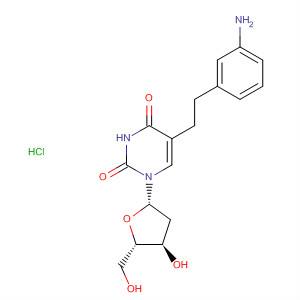 73847-55-9  Uridine, 5-[2-(3-aminophenyl)ethyl]-2'-deoxy-, monohydrochloride