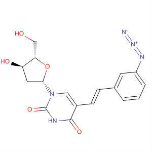 73847-56-0  Uridine, 5-[(1E)-2-(3-azidophenyl)ethenyl]-2'-deoxy-