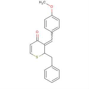 73877-69-7  1H-2-Benzothiopyran-4(3H)-one, 3-[(4-methoxyphenyl)methylene]-