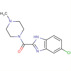 73903-17-0  Piperazine, 1-[(5-chloro-1H-benzimidazol-2-yl)carbonyl]-4-methyl-