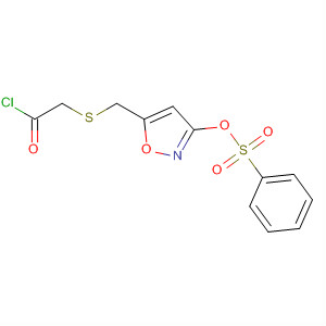 73912-01-3  Acetyl chloride, [[[3-[(phenylsulfonyl)oxy]-5-isoxazolyl]methyl]thio]-