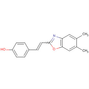 73916-15-1  Phenol, 4-[2-(5,6-dimethyl-2-benzoxazolyl)ethenyl]-