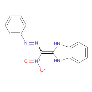 73923-29-2  1H-Benzimidazole, 2,3-dihydro-2-[nitro(phenylazo)methylene]-