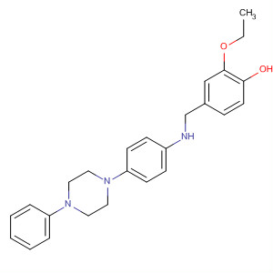 73955-45-0  Phenol, 2-ethoxy-4-[[[4-(4-phenyl-1-piperazinyl)phenyl]amino]methyl]-