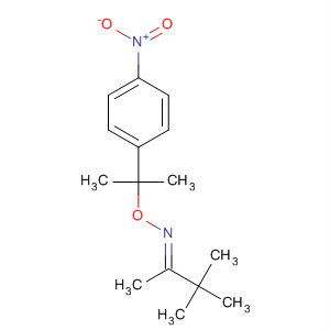 74021-70-8  2-Butanone, 3,3-dimethyl-, O-[1-methyl-1-(4-nitrophenyl)ethyl]oxime,(E)-