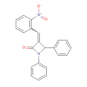 74029-85-9  2-Azetidinone, 3-[(2-nitrophenyl)methylene]-1,4-diphenyl-