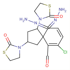 74073-75-9  Benzaldehyde, 4-chloro-,[1,4-butanediylbis(2-oxo-3-thiazolidinyl-4-ylidene)]dihydrazone
