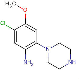 740806-98-8  Benzenamine, 5-chloro-4-methoxy-2-(1-piperazinyl)-