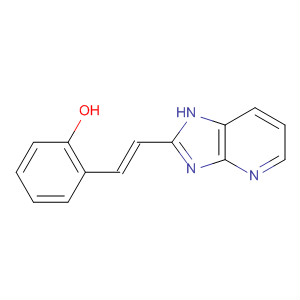 74100-65-5  Phenol, 2-[2-(1H-imidazo[4,5-b]pyridin-2-yl)ethenyl]-, (E)-