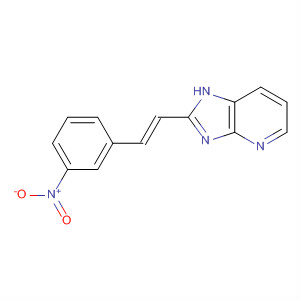 74100-71-3  1H-Imidazo[4,5-b]pyridine, 2-[2-(3-nitrophenyl)ethenyl]-, (E)-