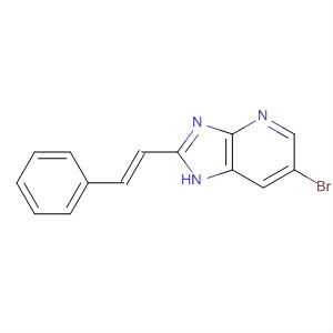 74100-74-6  1H-Imidazo[4,5-b]pyridine, 6-bromo-2-(2-phenylethenyl)-, (E)-