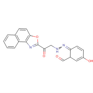 74100-99-5  Benzaldehyde, 4-hydroxy-,(2-naphth[1,2-d]oxazol-2-yl-2-oxoethyl)hydrazone