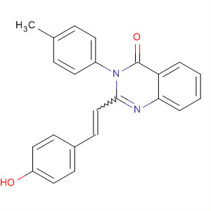 74115-96-1  4(3H)-Quinazolinone,2-[2-(4-hydroxyphenyl)ethenyl]-3-(4-methylphenyl)-