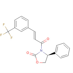741280-87-5  2-Oxazolidinone,3-[(2E)-1-oxo-3-[3-(trifluoromethyl)phenyl]-2-propenyl]-4-phenyl-, (4S)-