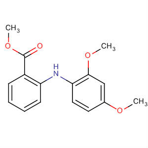 741281-02-7  Benzoic acid, 2-[(2,4-dimethoxyphenyl)amino]-, methyl ester