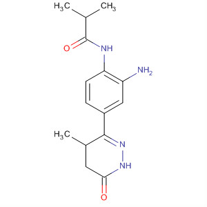 74149-96-5  Propanamide,N-[2-amino-4-(1,4,5,6-tetrahydro-4-methyl-6-oxo-3-pyridazinyl)phenyl]-2-methyl-