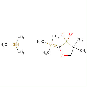 74195-26-9  Silane, (4,4-dimethyl-3,3-dioxido-1,3-oxathiolan-2-ylidene)bis[trimethyl-