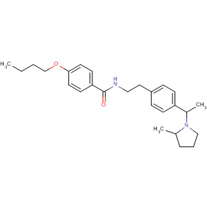 742083-85-8  Benzamide,4-butoxy-N-[2-[4-[1-(2-methyl-1-pyrrolidinyl)ethyl]phenyl]ethyl]-