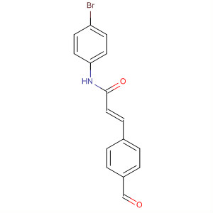 742085-11-6  2-Propenamide, N-(4-bromophenyl)-3-(4-formylphenyl)-, (2E)-