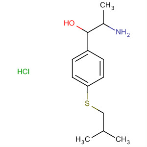 742095-63-2  Benzenemethanol, a-(1-aminoethyl)-4-[(2-methylpropyl)thio]-,hydrochloride