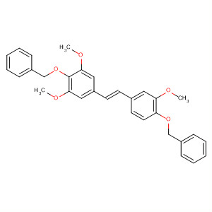 742098-42-6  Benzene,1,3-dimethoxy-5-[(1E)-2-[3-methoxy-4-(phenylmethoxy)phenyl]ethenyl]-2-(phenylmethoxy)-