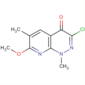 74247-45-3  Pyrido[2,3-c]pyridazin-4(1H)-one, 3-chloro-7-methoxy-1,6-dimethyl-