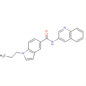 742695-73-4  1H-Indole-5-carboxamide, 2,3-dihydro-1-propyl-N-3-quinolinyl-