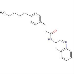 742695-95-0  2-Propenamide, 3-(4-pentylphenyl)-N-3-quinolinyl-